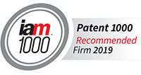 iam 100 Recommended Firm 2019 - Patterson Thuente IP
