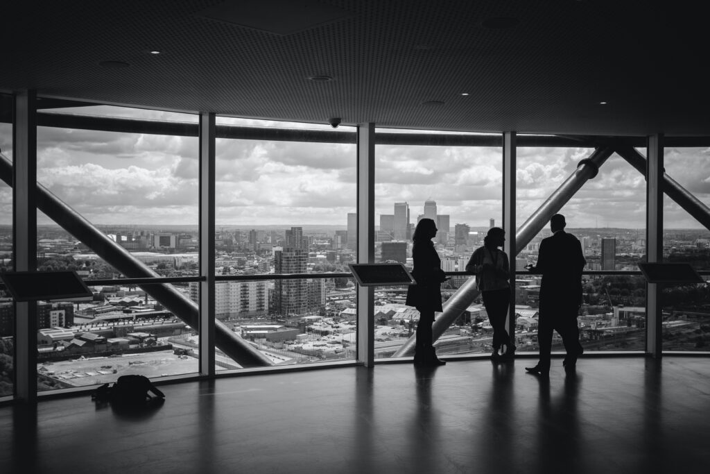 Skydeck with a panoramic view of the Twin Cities